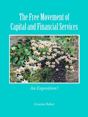 cover image of The Free Movement of Capital and Financial Services